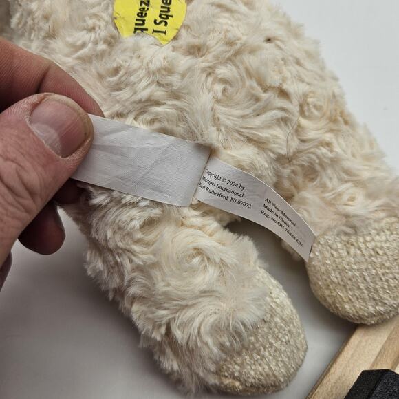Lamb Chop Plush Dog Toy Squeaker 13" Classic Puppet Lambchop Red Mittens 2024 - Picture 7 of 9